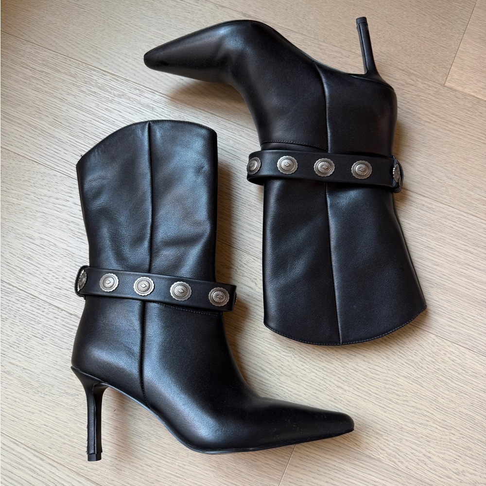 Raye western heeled boots